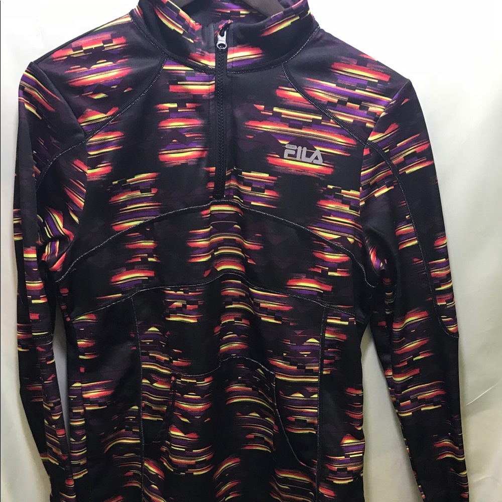Fila Sport half zip pullover. L
